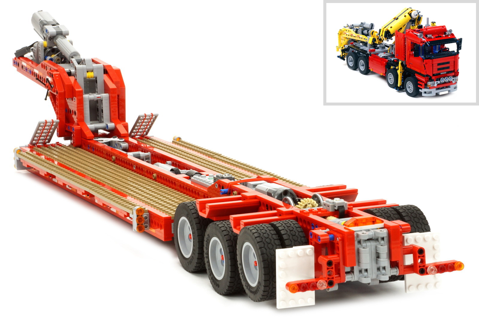 lego crane truck 8258